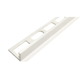 Profiel | 1x270 cm | L-Profiel Wit pvc 10mm Profiel | 1x270 cm | L-Profiel Wit pvc 10mm
