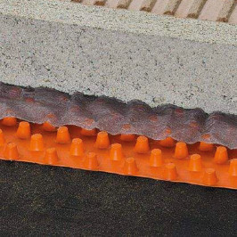 Toebehoren | 100x100 cm | Drainagemat Schlüter Troba-Plus 8mm Toebehoren | 100x100 cm | Drainagemat Schlüter Troba-Plus 8mm