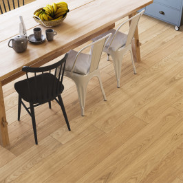Veneer parquet with click system | 19.5x193.5 cm | LMB Starwood Natural Oak