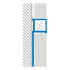 Profil | 0.8x270 cm | Alu Argent Anodisé, Carré Profil | 0.8x270 cm | Alu Argent Anodisé, Carré