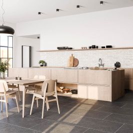 Ceramic floor and wall tile | 90x60 cm | Pierre Antique Noir Ceramic floor and wall tile | 90x60 cm | Pierre Antique Noir