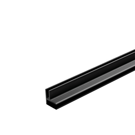 Profiel | 1.6x260 cm | Dumawall Aluminium Hoek Black