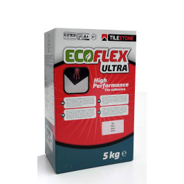 Tegellijm | 20x30 cm | Tilestone Ecoflex Ultra Wit
