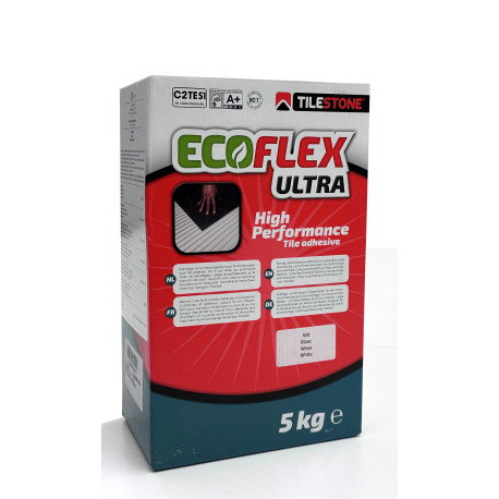 Tegellijm | 20x30 cm | Tilestone Ecoflex Ultra Wit
