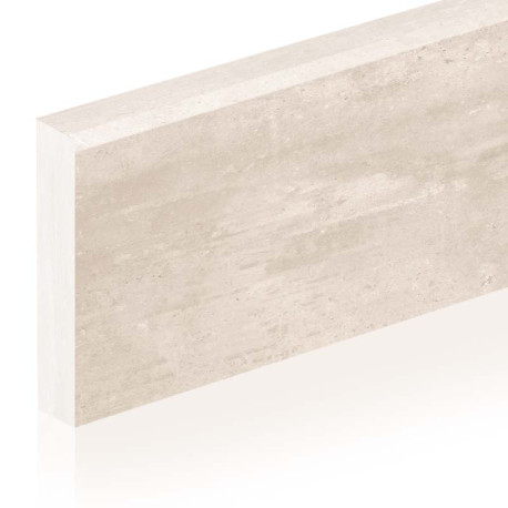 Ceramic skirting boards | 8x120 cm | Manhattan Light Grey