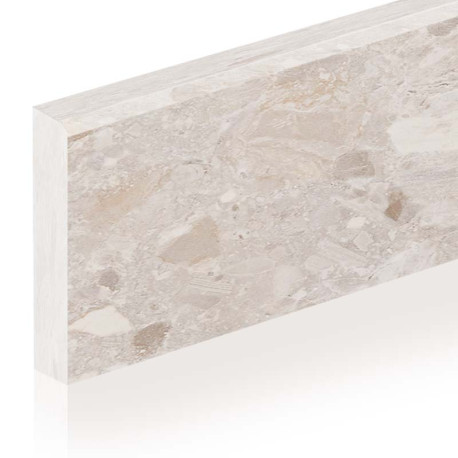 Plinthes en céramique | 7x90 cm | Tilestone Vivata Ceppo Ivory
