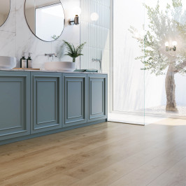 Clickvinyl/PVC | 18.1x122 cm | VYGO Purewood Latte  Clickvinyl/PVC | 18.1x122 cm | VYGO Purewood Latte