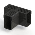 Toebehoren | 15.6x18.2 cm | Afvoergoot Slim Zwart T 