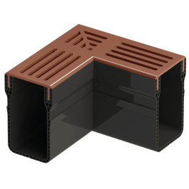 Accessoires | 6.5x15 cm | Evacuation Slim Corten Coin Accessoires | 6.5x15 cm | Evacuation Slim Corten Coin