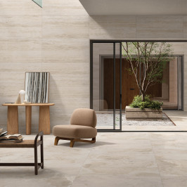 Carrelage en céramique sol et mur | 60x120 cm | Contro Cream