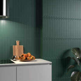 Ceramic wall tile | 5x40 cm | Hopp Bro Laurel Green Ceramic wall tile | 5x40 cm | Hopp Bro Laurel Green