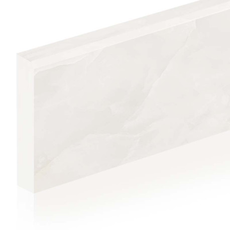 Keramische plint | 7x120 cm | Tilestone Onyx White