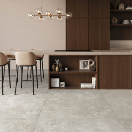 Ceramic floor and wall tile | 120x120 cm | Glamstone Grey  Ceramic floor and wall tile | 120x120 cm | Glamstone Grey