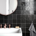 Ceramic wall tile | 10x10 cm | Tilestone Keramische Zellige Black