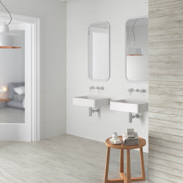 Keramische wandtegel | 30x90 cm | Tilestone Helsinki White XL keramische wandtegels, wandtegels wit, standaard witte wandtegel, xl tegel, badkamertegel, Helsinki white
