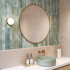 Sanitair | 37x37 cm | Lavabo Round Green