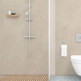 Plaque Murale PVC | 90x260 cm | Dumawall Beige XL