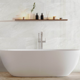 PVC wall panel | 65x37.5 cm | Dumawall White Glossy