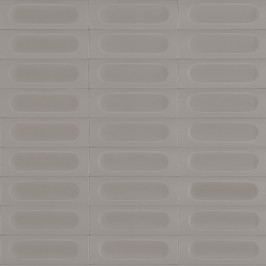 Ceramic wall tile | 15x5 cm | vtwonen Chop Grigio 3D