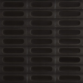 Ceramic wall tile | 5x15 cm | vtwonen Chop Nero 3D