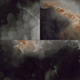 Polished ceramic tile | 60x60 cm | vtwonen Onyx Deep Dark Polished ceramic tile | 60x60 cm | vtwonen Onyx Deep Dark
