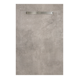 Keramische douchetegel | 90x135 cm | vtwonen Mold Grit Slope Keramische douchetegel | 90x135 cm | vtwonen Mold Grit Slope
