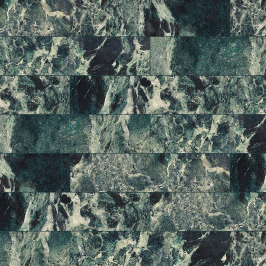 Keramische vloer- en wandtegel | 7.3x30 cm | vtwonen Classic Intens Green Dark Levigato