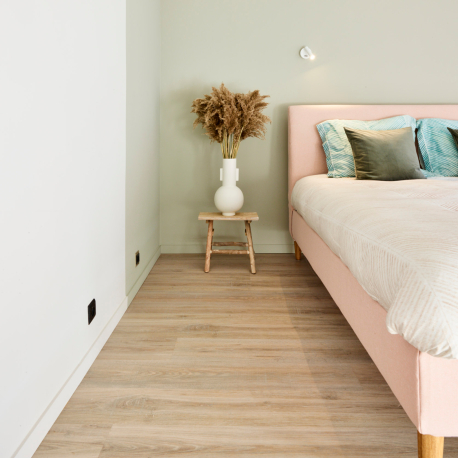 Kurkvloer met click systeem | 20x181.5 cm | Santana Eco Designwood Plus White