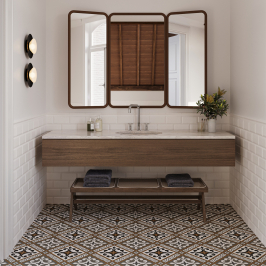 Ceramic floor and wall tile | 20x20 cm | Paul & Jane Pattern Sheffield Ceramic floor and wall tile | 20x20 cm | Paul & Jane Pattern Sheffield