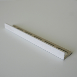 Profiel | 0.8x270 cm | L-Profiel Betonwit 8mm