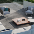 Ceramic terrace Tile | 61x61 cm | Tilestone Calvell Graphite Ceramic terrace Tile | 61x61 cm | Tilestone Calvell Graphite