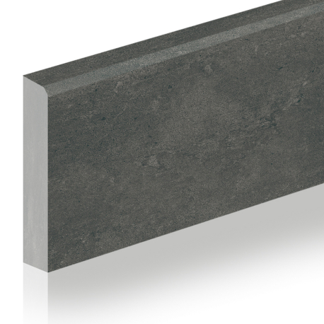 Plinthes en céramique | 8x120 cm | Tilestone Betontec Dark