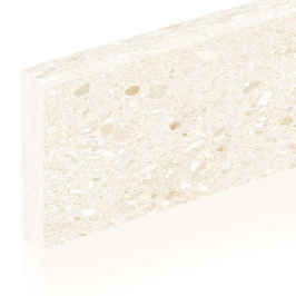 Ceramic skirting boards | 8x60 cm | Sassolino Terrazzo Beige