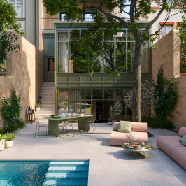 Ceramic terrace Tile | 100x100 cm | Candia Pearl Ceramic terrace Tile | 100x100 cm | Candia Pearl