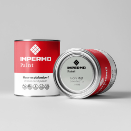 Staal | 5x5 cm | Tester Muur & Plafond - Impermo Paint - Ivory Mist