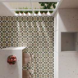 Ceramic floor and wall tile | 20x20 cm | Rivoli Cinque Ceramic floor and wall tile | 20x20 cm | Rivoli Cinque