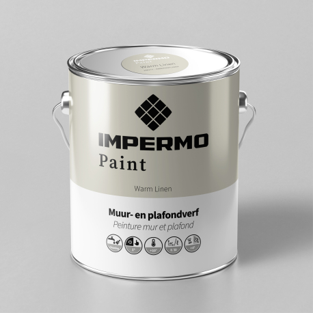 Peinture | 18x20 cm | Mur & Plafond - Impermo Paint - Warm Linen
