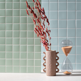 Mosaïque sur filet | 29x29 cm | Mono Hydra