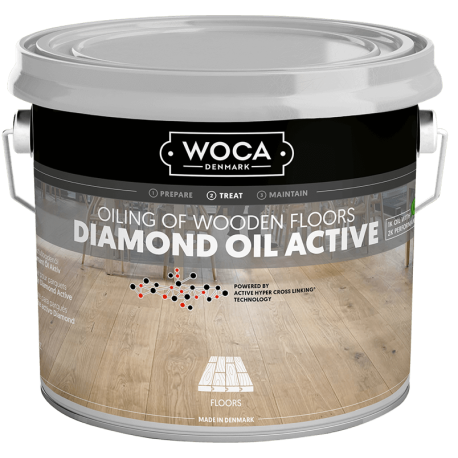 Maintenance | 10x20 cm | Woca Diamond Oil - Active - Naturel