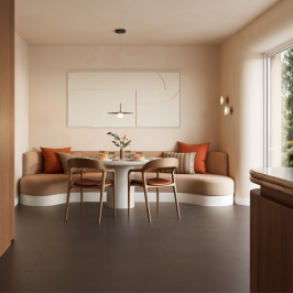 Ceramic floor and wall tile | 60x60 cm | Night Black