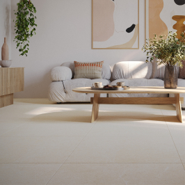 Carrelage en céramique sol et mur | 80x80 cm | 2de Keuze Tilestone Vena Beige