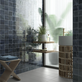 Keramische wandtegel | 10x10 cm | Hanoi Blue Night Arco