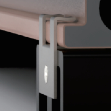 Decking board | 2.5x2.7 cm | Composite end clips – 10 pcs 