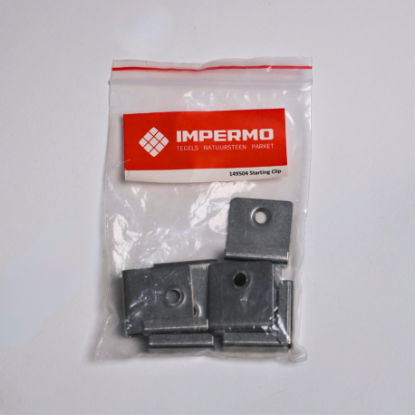 Toebehoren | 2.5x2.7 cm | Terrasplank Composiet - Startclips 10 stuks