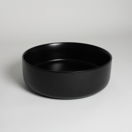 Sanitair | 37x37 cm | Lavabo Round Black