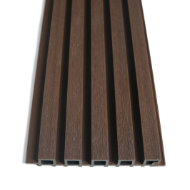 Gevelbekleding | 2.6x168 cm | Wandpaneel Outdoor Premium Choco - Set voor 5m²