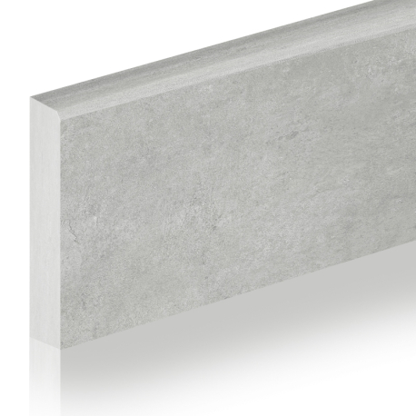 Ceramic skirting boards | 8x90 cm | Tilestone Betontec Grey