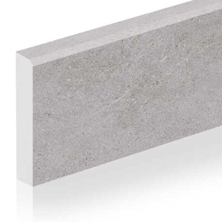 Ceramic skirting boards | 7x120 cm | Massi Grey
