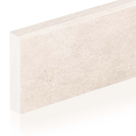 Keramische plint | 8x60 cm | Sphere Off White