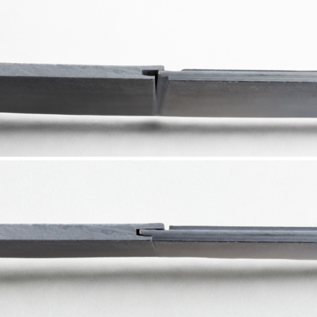 PVC wall panel | 65x37.5 cm | Dumawall Light Grey